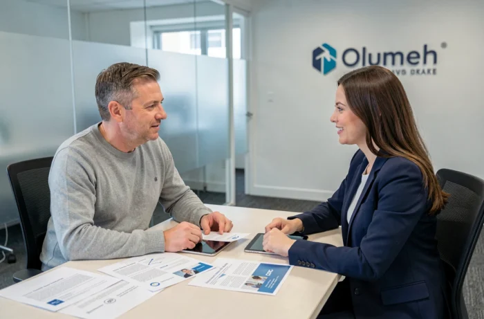 Rendez-vous avec un conseiller en assurance pour obtenir des aides à la mutuelle santé