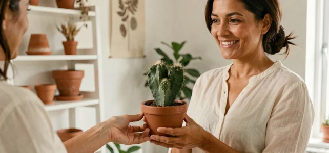 Offrir un cactus : découvrez la signification spirituelle derrière ce geste surprenant